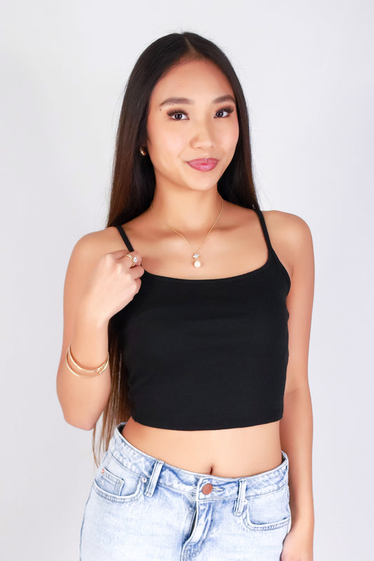 SWEETHEART RIBBED TOP