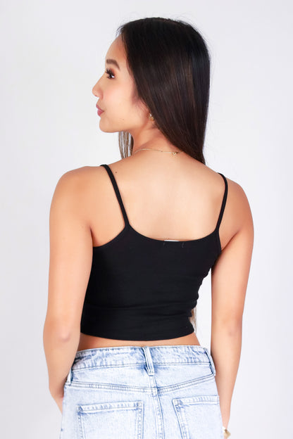 SWEETHEART RIBBED TOP