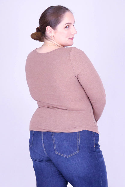 ON MY MIND LONG SLEEVE TOP