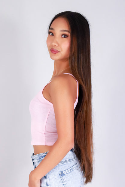 SWEETHEART RIBBED TOP