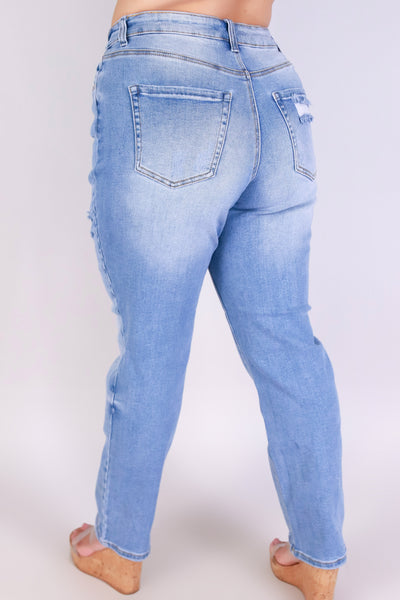 Jeans Warehouse Hawaii - PLUS Denim Jeans - HIGH ROAD DENIM JEANS | By WAX JEAN