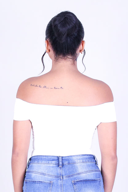 CITY CHIC OFF SHOULDER TOP