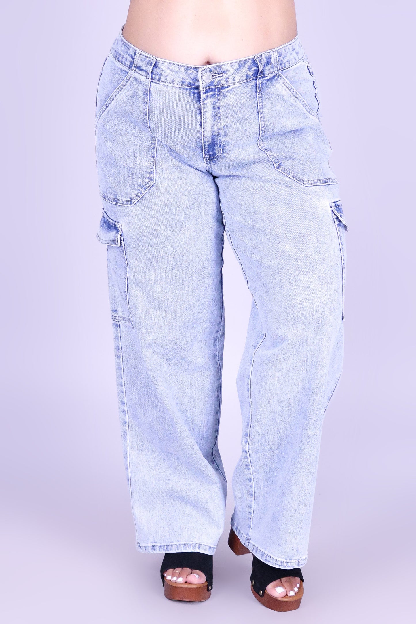 TRUE FORM CARGO JEANS
