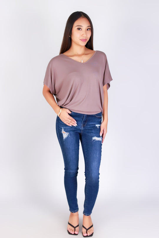 BUYING TIME DOLMAN TOP