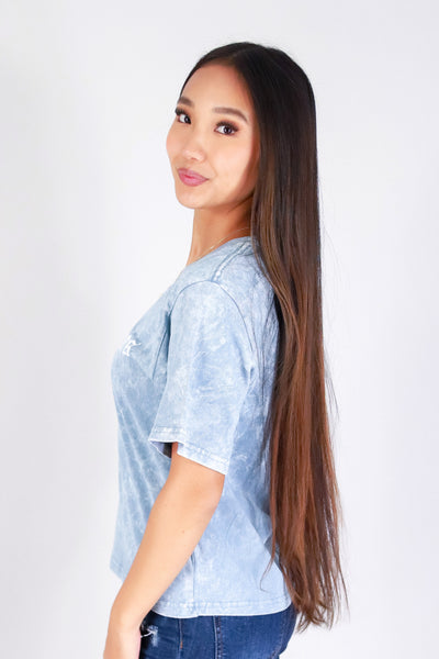 ALOHA BITCHES CROP TEE