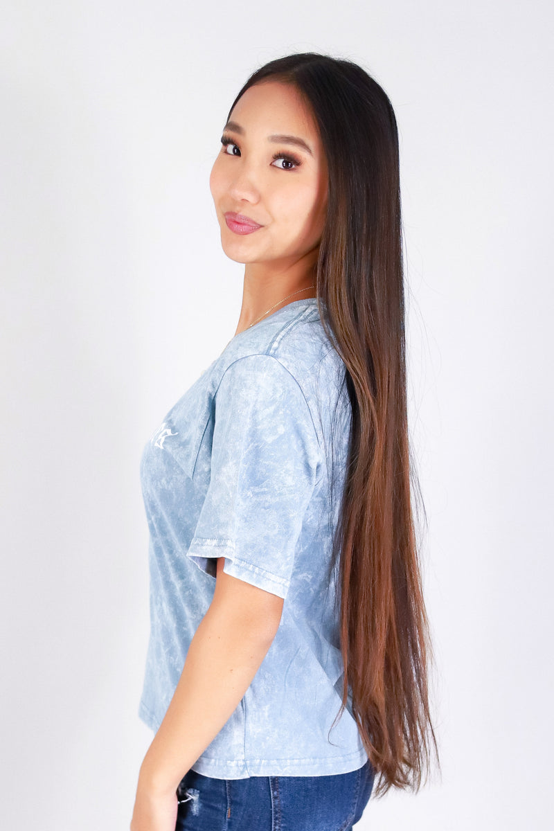 ALOHA BITCHES CROP TEE