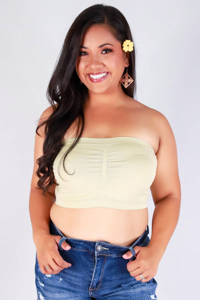 Jeans Warehouse Hawaii - PLUS BASIC BANDEAU TOPS - BANDEAU BABE | By TRINITY TRIBE