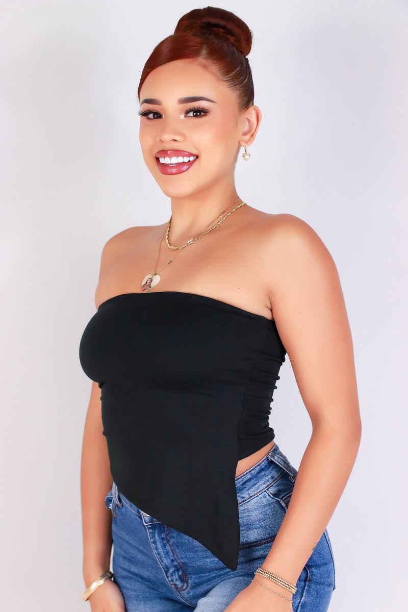 Jeans Warehouse Hawaii - SL CASUAL SOLID - OFF-EDGE TUBE TOP | By MEEK DBA LAC BLEU