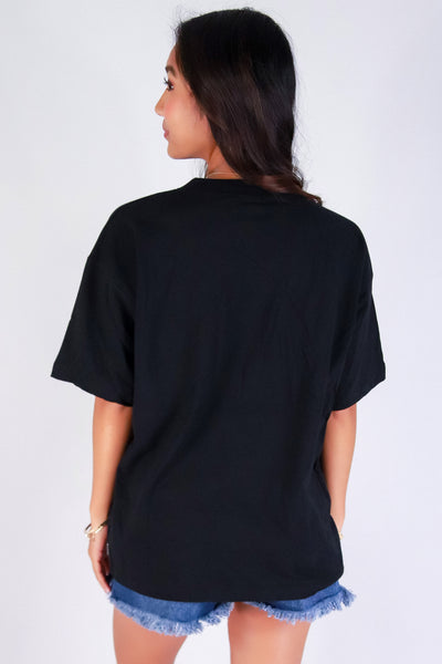 Jeans Warehouse Hawaii - S/S SCREEN - HAWAII 50 OVERSIZED TEE | By ROCK & ROSE BY CHERIE