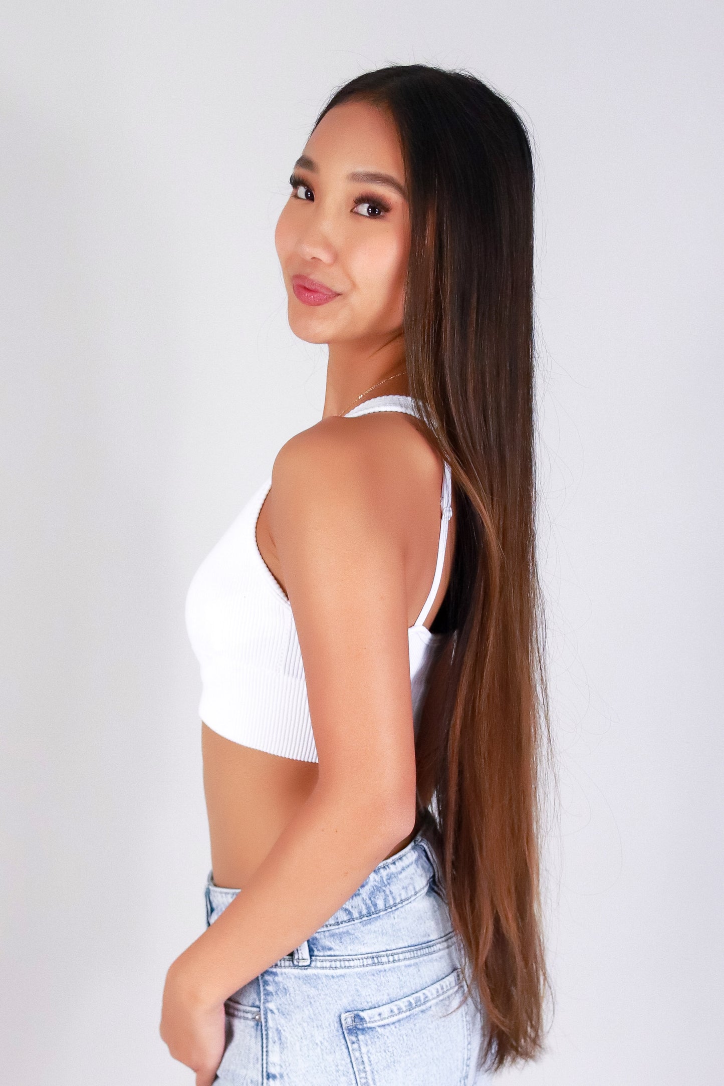 FOREVER FINE CROP TOP