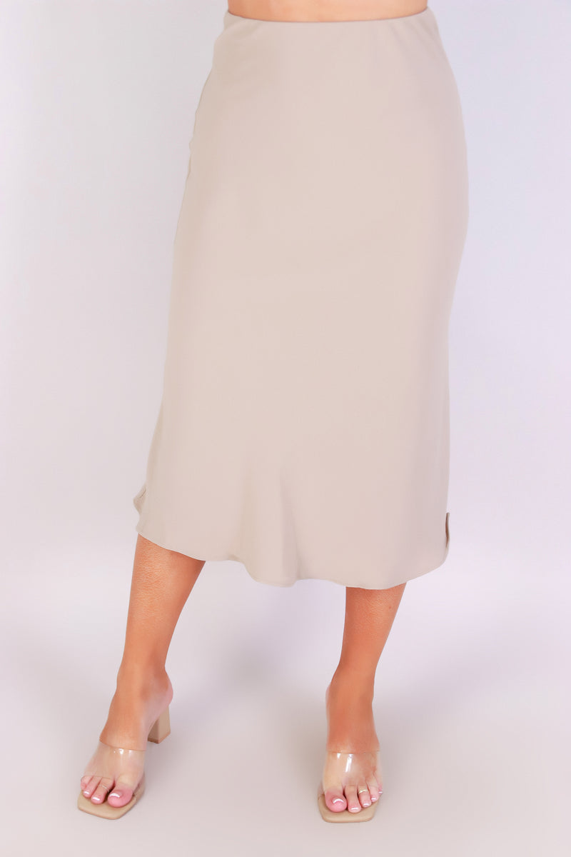 Jeans Warehouse Hawaii - WOVEN LONG SKIRT - TWIRL AWAY SKIRT | By PAPERMOON/ B_ENVIED