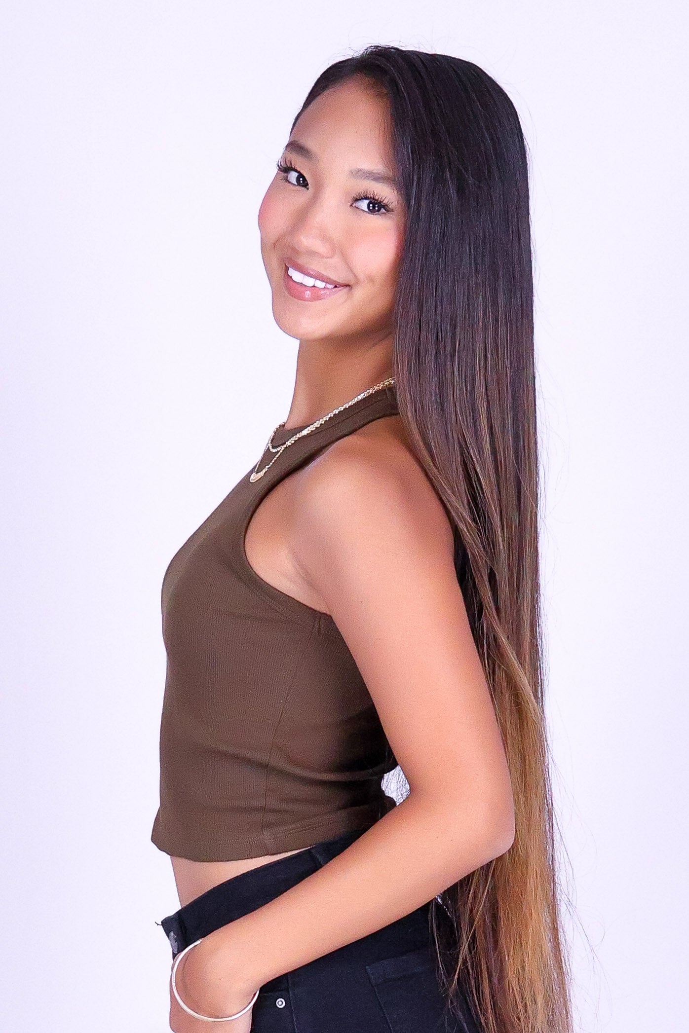 PRETTY BASIC CROP TANK