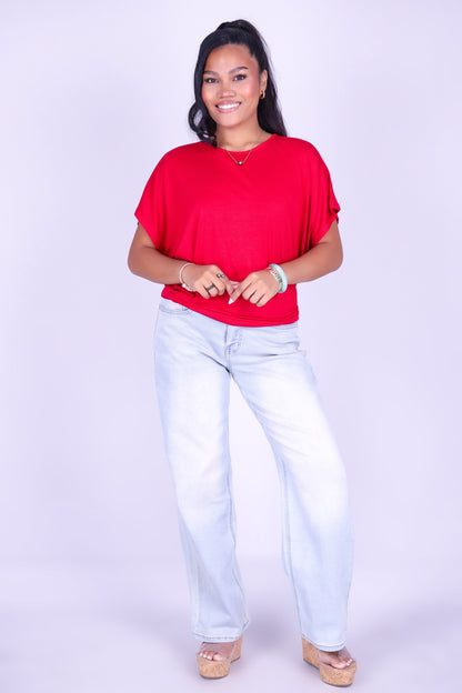 PRETTY OFTEN DOLMAN TOP