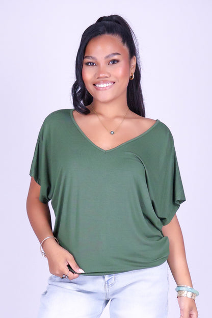 THE OTHER ONE DOLMAN TOP