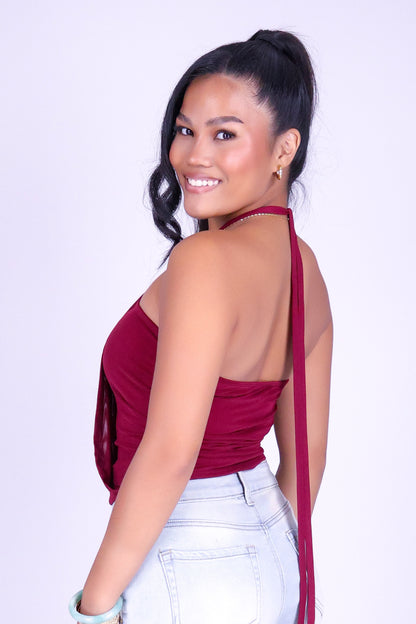 FOR TONIGHT HALTER TOP