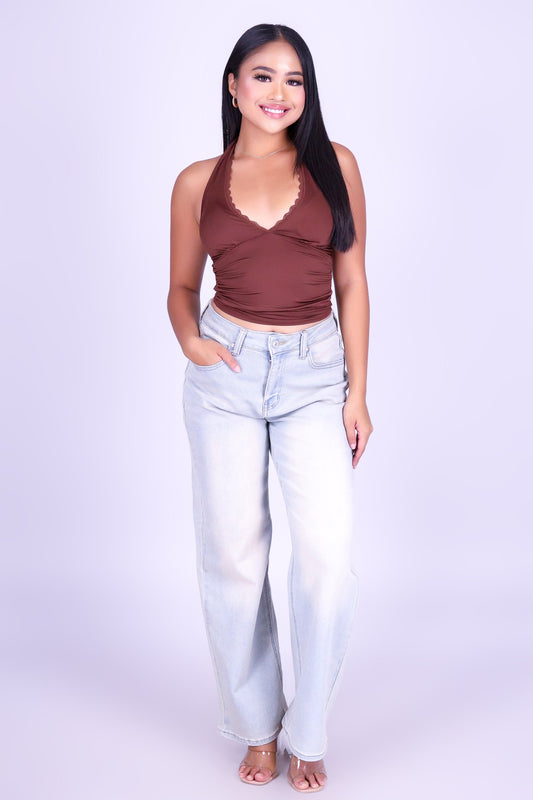 I GOT YOU HALTER TOP