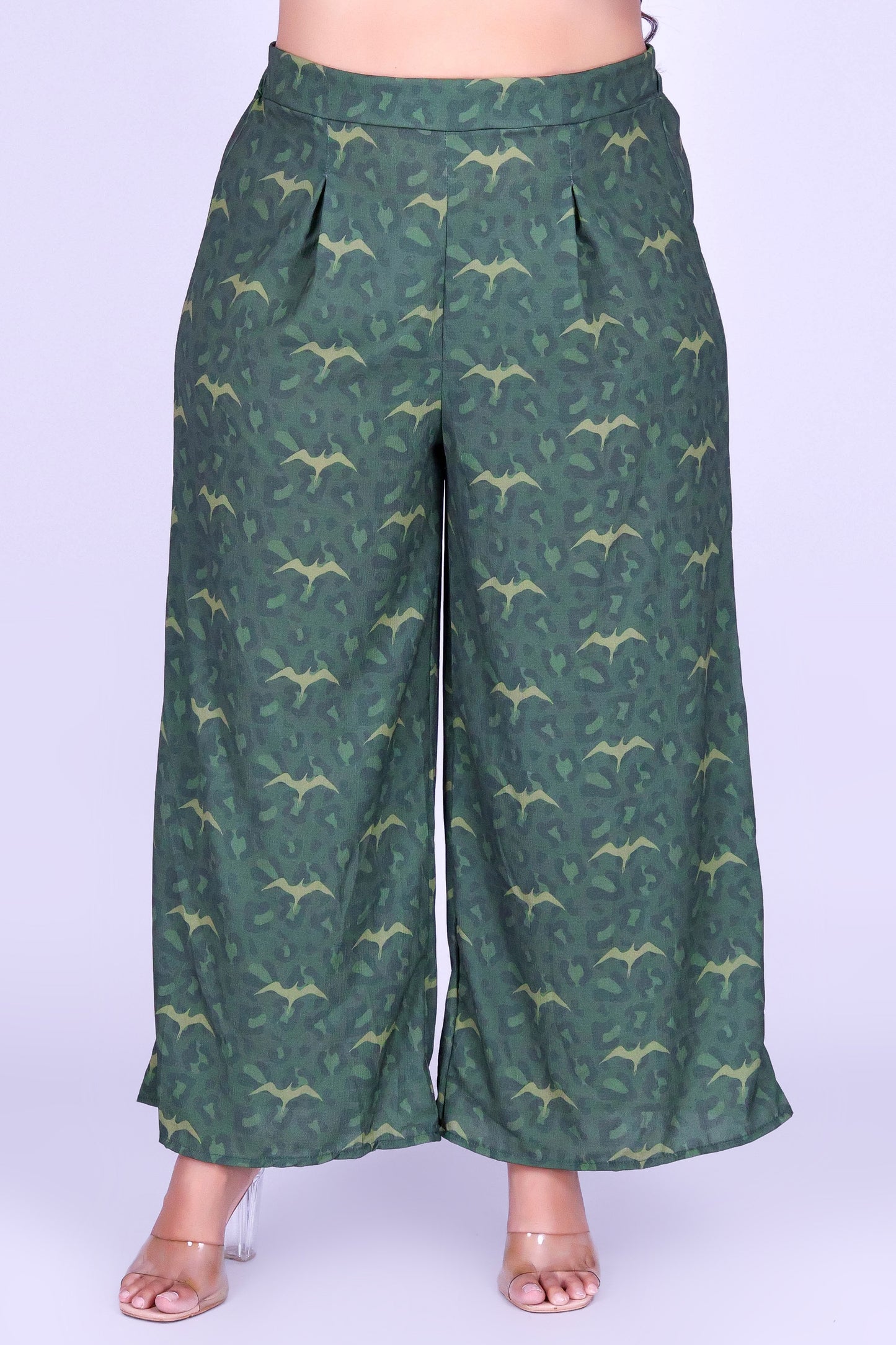WILD IWA PLEATED CAPRI'S