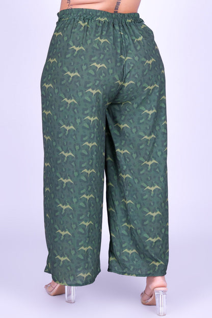 WILD IWA PLEATED CAPRI'S