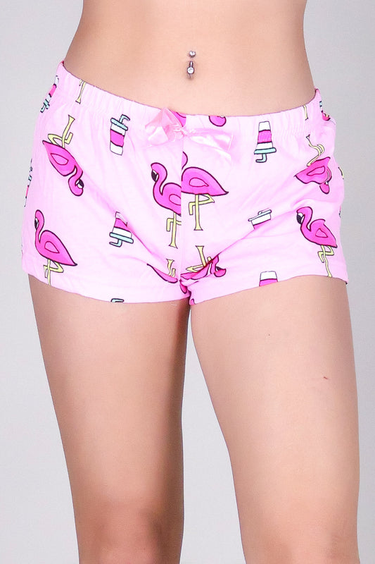 FLAMINGO VIBES SHORTS