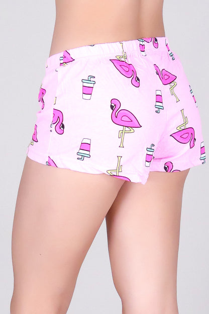FLAMINGO VIBES SHORTS