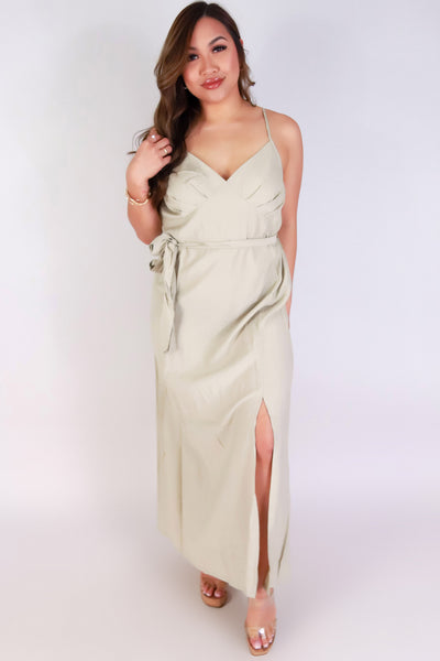 Jeans Warehouse Hawaii - SOLID LONG DRESSES - ENDLESS GRACE MAXI DRESS | By FINAL TOUCH