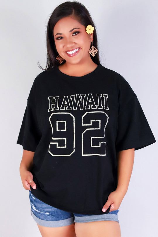 HAWAII 92 LOGO TEE