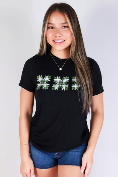 Jeans Warehouse Hawaii - S/S SCREEN - 3 ULU PALAKA TEE | By LUZ