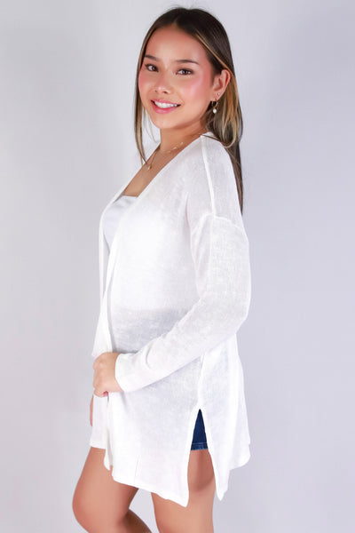 Jeans Warehouse Hawaii - LS SHRUGS/CARDIGANS - LAYER UP CARDIGAN | By AMBIANCE APPAREL