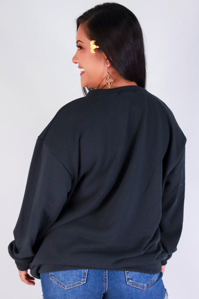 Jeans Warehouse Hawaii - PLUS SOLID LONG SLV TOPS - HAWAII 92 LONG SLEEVE TOP | By ROCK & ROSE BY CHERIE