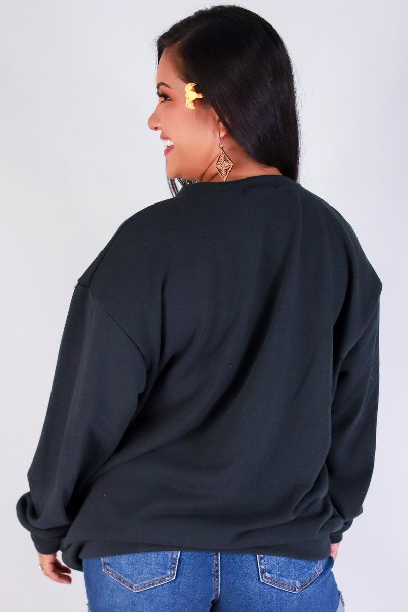 Jeans Warehouse Hawaii - PLUS SOLID LONG SLV TOPS - HAWAII 92 LONG SLEEVE TOP | By ROCK & ROSE BY CHERIE