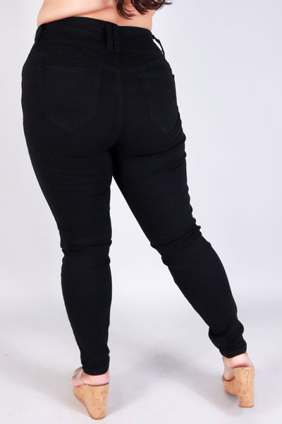 Jeans Warehouse Hawaii - PLUS Denim Jeans - ROYALTY FOR ME DENIM JEANS | By YMI JEANS