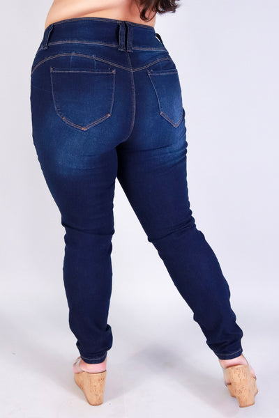 Jeans Warehouse Hawaii - PLUS Denim Jeans - ROYALTY FOR ME DENIM JEANS | By YMI JEANS