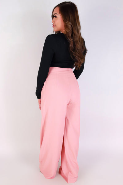 Jeans Warehouse Hawaii - SOLID WOVEN PANTS - SLEEK STREET TROUSER PANTS | By FINAL TOUCH