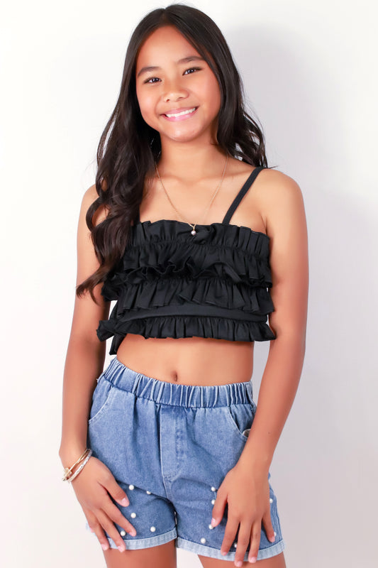 Jeans Warehouse Hawaii - S/L SOLID TOPS 7-16 - STAND OUT TOP | KIDS SIZE 7-16 | By GREENWELL PROMOTIONS LTD