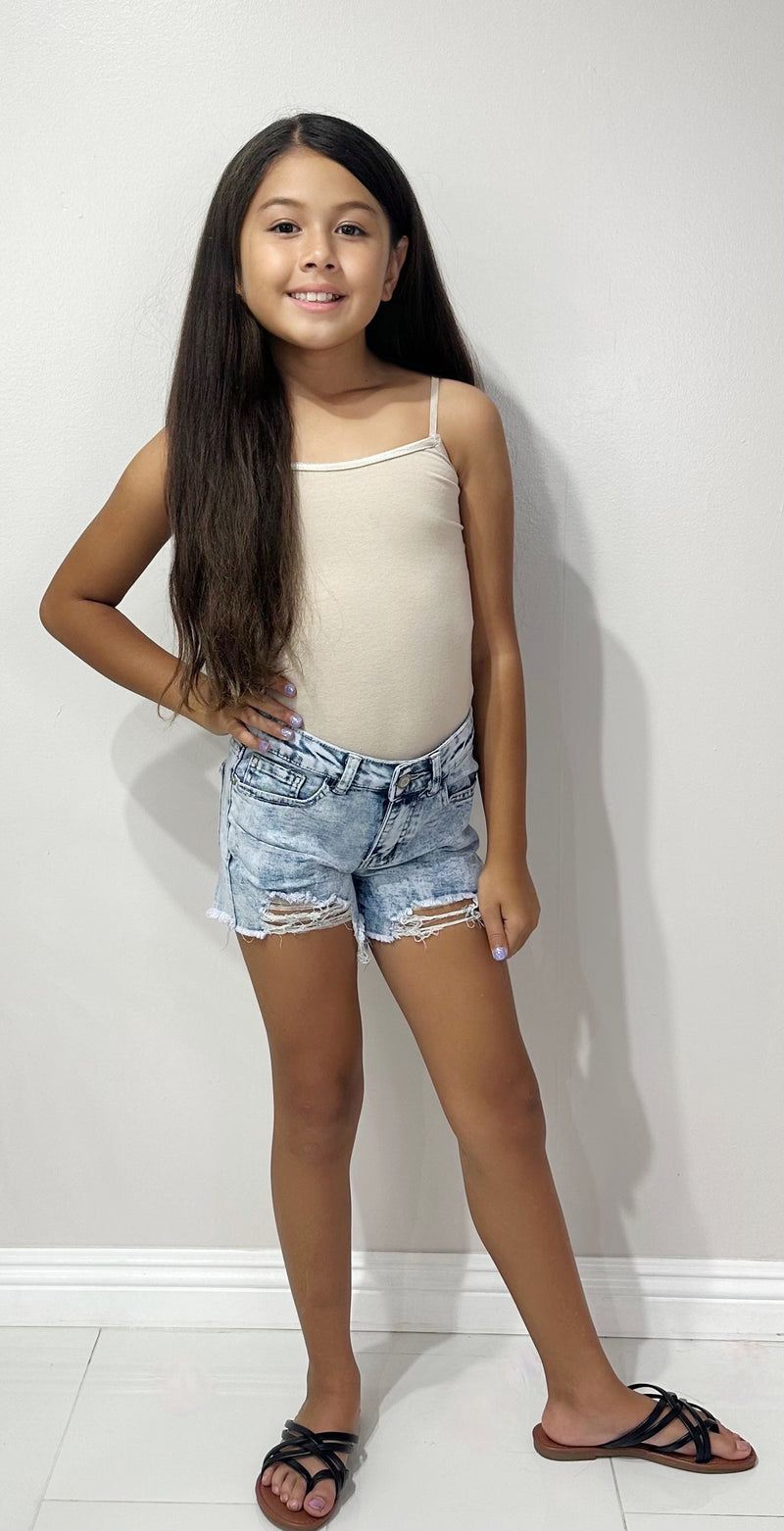 Jeans Warehouse Hawaii - DENIM SHORTS 7-16 - THE DETAILS SHORTS | KIDS SIZE 7-16 | By APOLLO JEANS