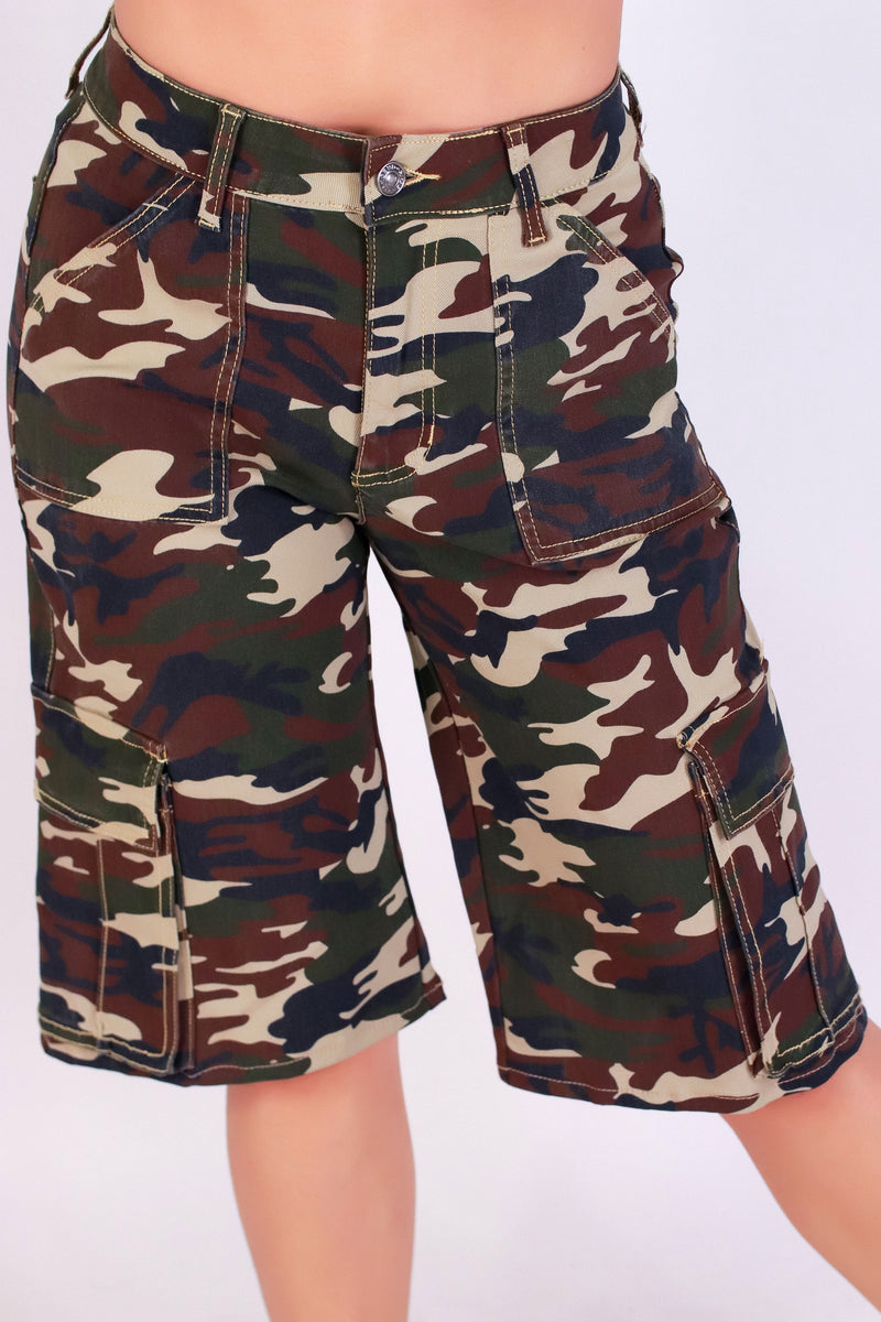 Jeans Warehouse Hawaii - DENIM BERMUDAS - COMBAT CUTIE JORTS | By LEGEND JEANS