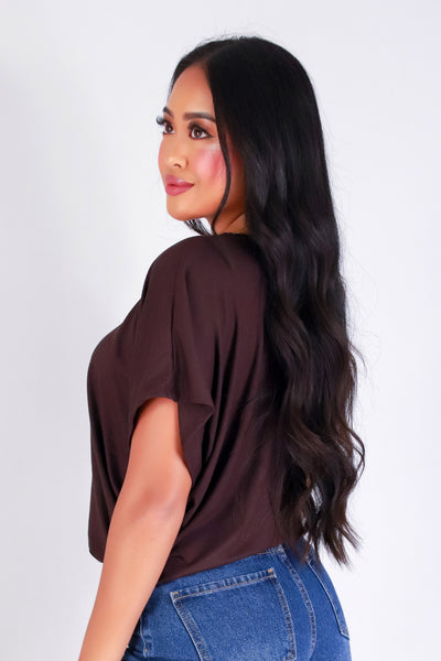 JUST IN CASE DOLMAN TOP