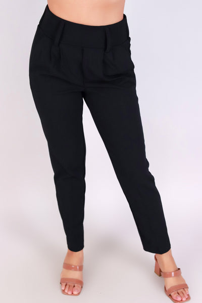 Jeans Warehouse Hawaii - DRESSY WORK PANT/CAPRI - HIGH SOCIETY TROUSER PANTS | By BOOM-BOOM JEANS