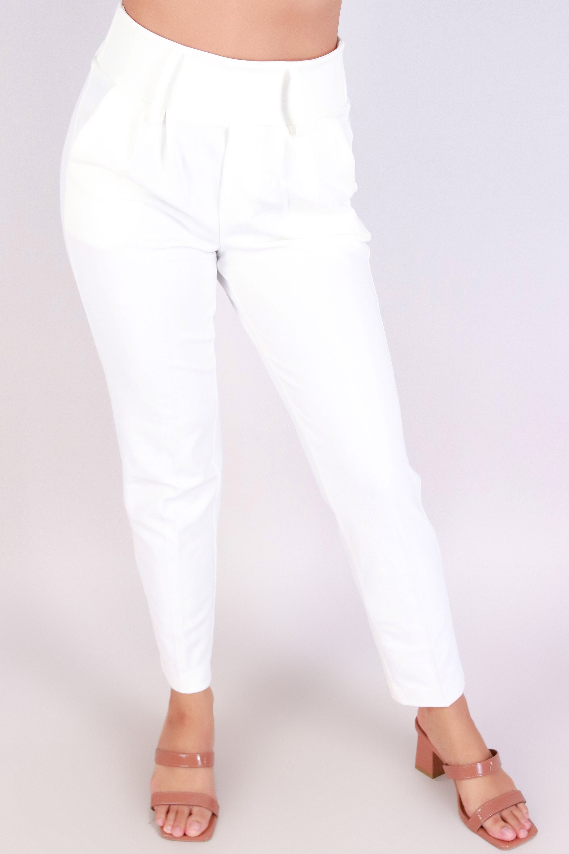 Jeans Warehouse Hawaii - DRESSY WORK PANT/CAPRI - HIGH SOCIETY TROUSER PANTS | By BOOM-BOOM JEANS