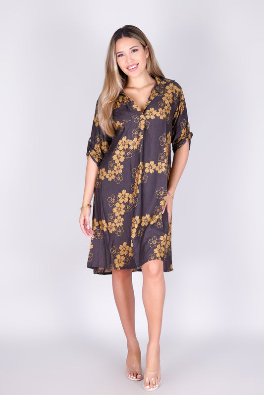 PUAKENIKENI PARADISE T-SHIRT DRESS