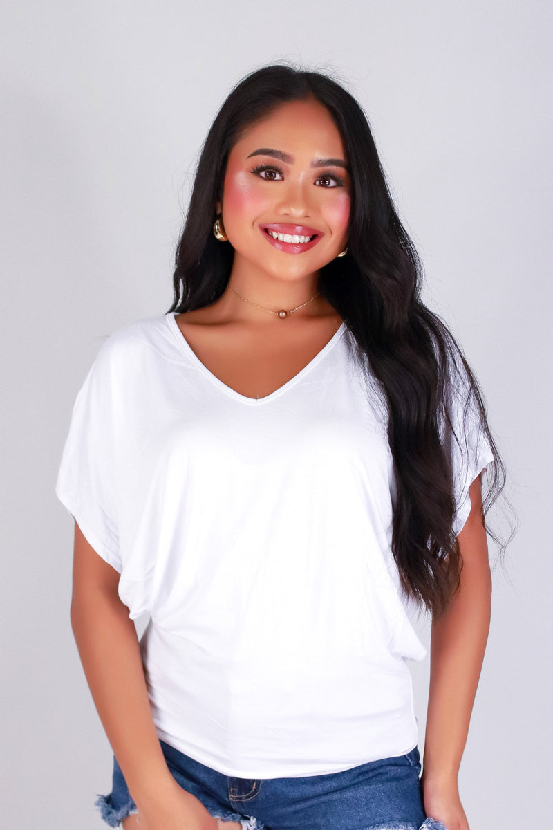 SAIL AWAY DOLMAN TOP
