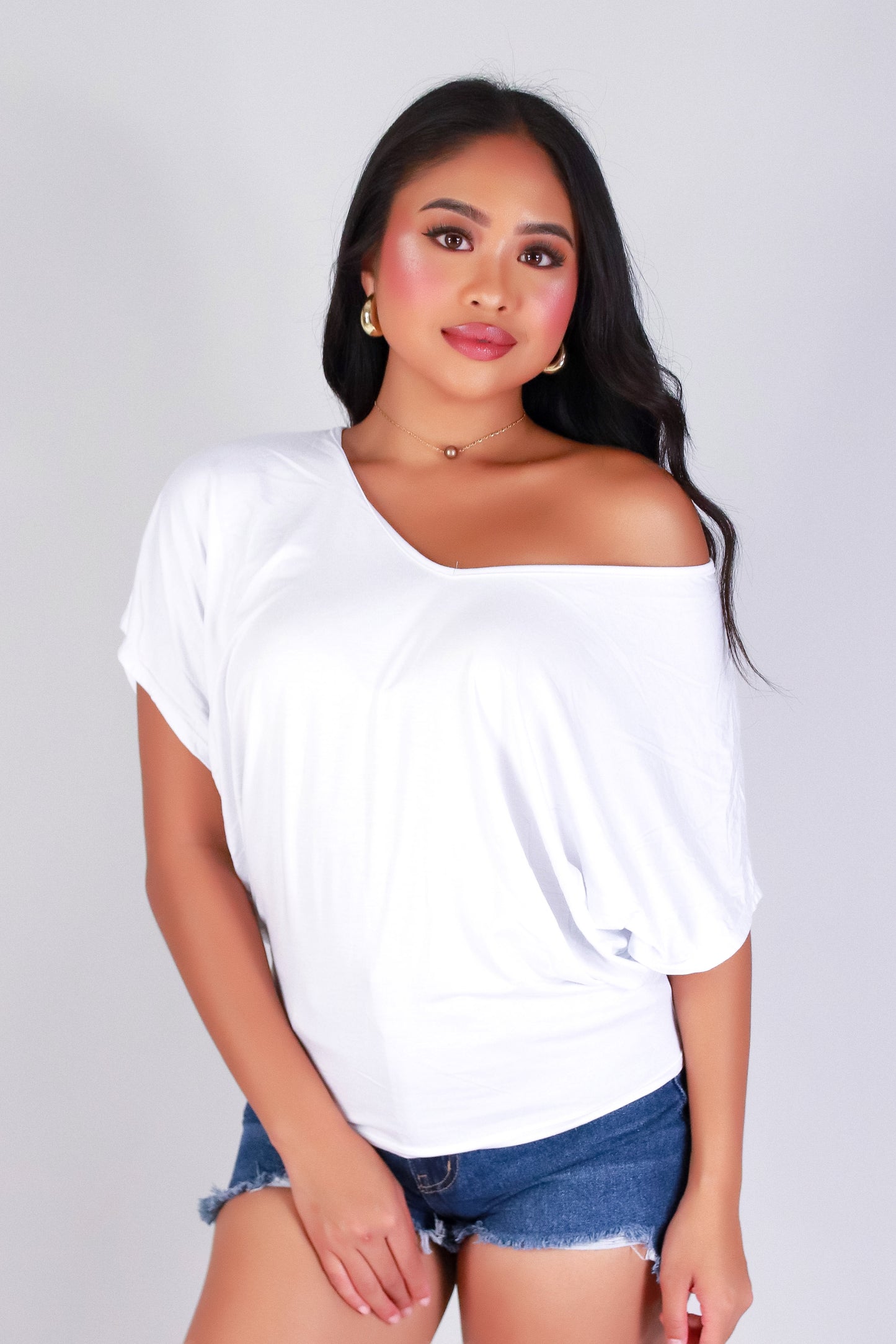 SAIL AWAY DOLMAN TOP