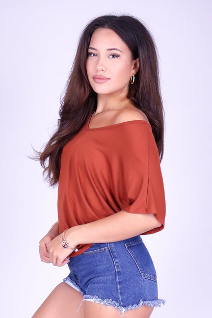 THE OTHER ONE DOLMAN TOP