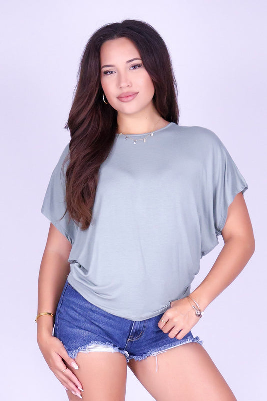 PRETTY OFTEN DOLMAN TOP