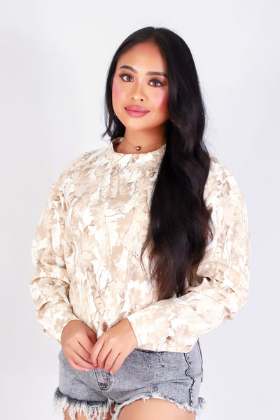 WILD MOOD HUNTING CAMO SWEATER