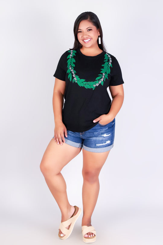 MAILE SHELL LEI TEE