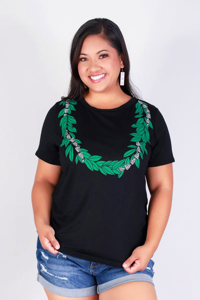 MAILE SHELL LEI TEE