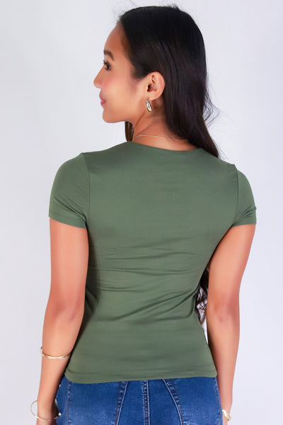 Jeans Warehouse Hawaii - SS CASUAL SOLID - UNDER A SPELL TOP | By POPULAR 21