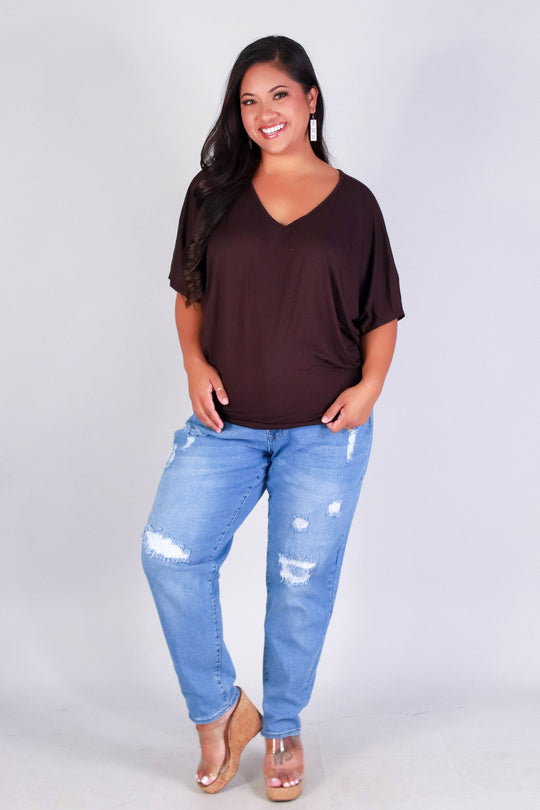 SAIL AWAY DOLMAN TOP