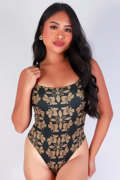 Jeans Warehouse Hawaii - Bodysuits - HIBISCUS QUILT BODYSUIT | By LUZ